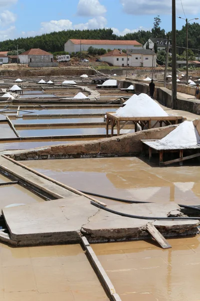 Rio Maior, Portekiz'de geleneksel bir tuz fabrikası.