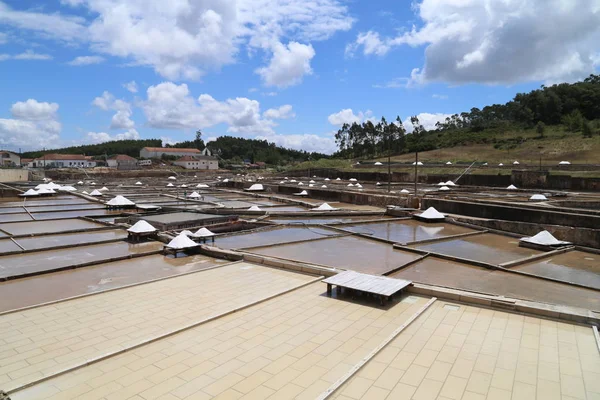 Rio Maior, Portekiz'de geleneksel bir tuz fabrikası.