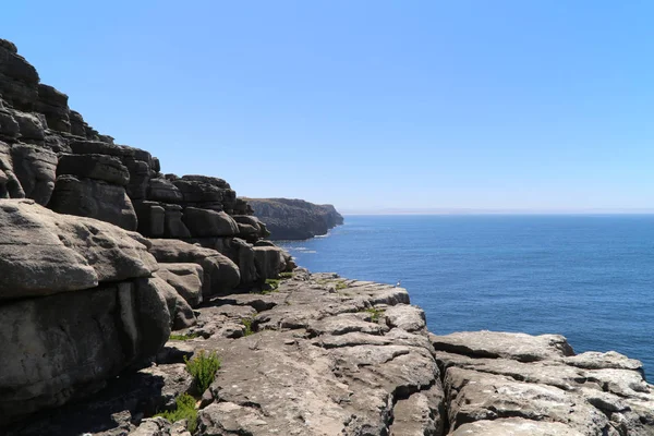 Hermosa Costa Peniche Portugal Con Sus Increíbles Formaciones Rocosas Acantilados — Foto de Stock