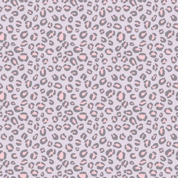 Roze Naadloze Cheetah Print Herhaald Patroon Ontwerp — Stockvector