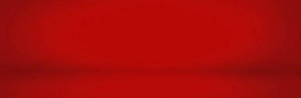 Gradiente Vermelho Horizontal Parede Abstrata Fundo Sala Estúdio Pode Ser — Fotografia de Stock