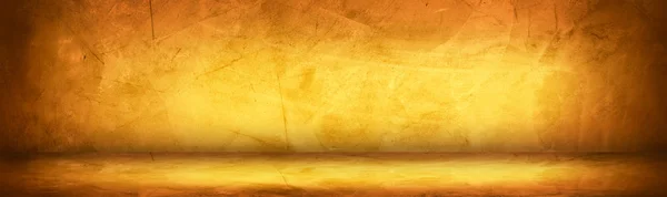Horizontální Žluté Oranžové Grunge Textury Cementu Nebo Betonové Zdi Nápis — Stock fotografie