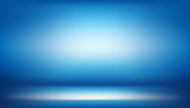 mavi arka plan, soyut duvar stüdyo odası, prese için kullanılabilir