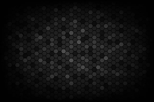 Textura abstracta triangular negra Fondo de baja luz — Vector de stock