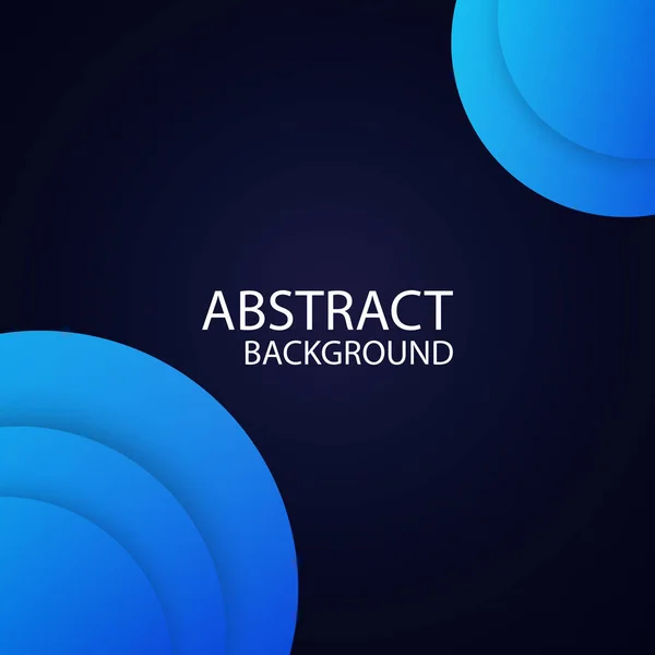Blauer abstrakter Farbverlauf Hintergrund — Stockvektor
