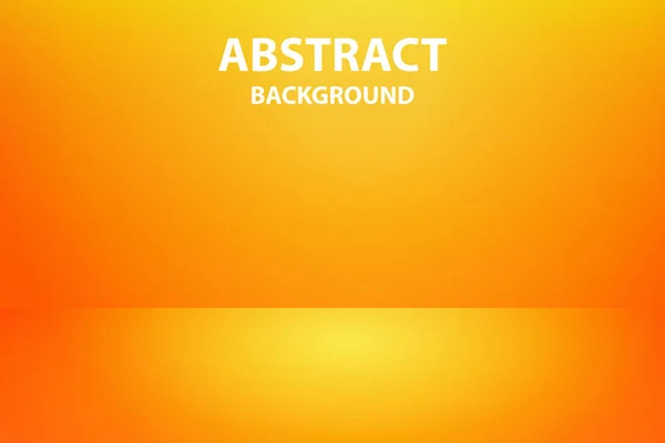 Weiches und dunkles Orange mit gelbem abstrakten Hintergrund, Vektor — Stockvektor