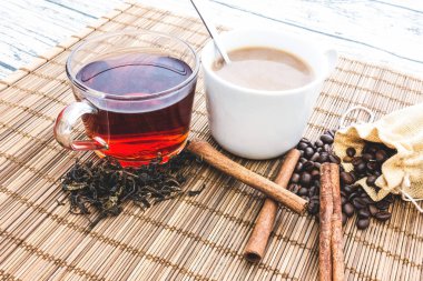 Sıcak kahve ve çay