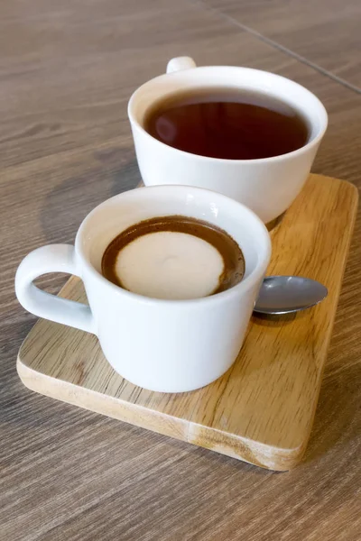 Горячий Чай Кофе — стоковое фото