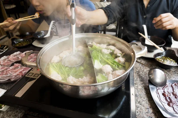 Mâncăruri Calde Populare Asia — Fotografie, imagine de stoc