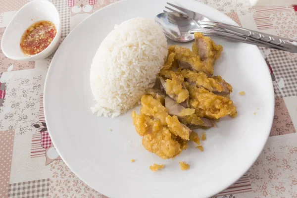 Rice Crispy Fried Chicken — Stock Photo, Image