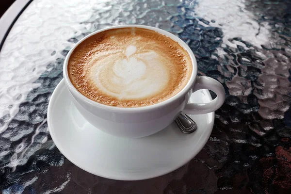 Koffie Glas Kleurentabel — Stockfoto