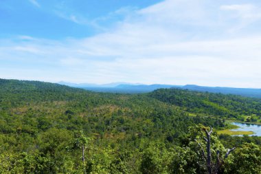 Ormanlar, dağlar ve gökyüzü