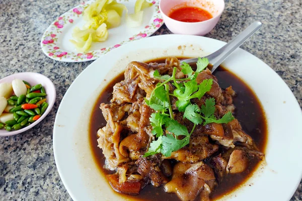 Daging Babi Rebus Cina — Stok Foto