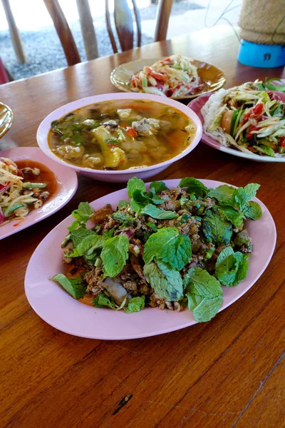 Food Thai People Northeast — Stock Photo, Image