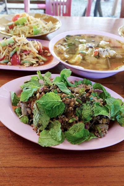 Food Thai People Northeast — Stock Photo, Image