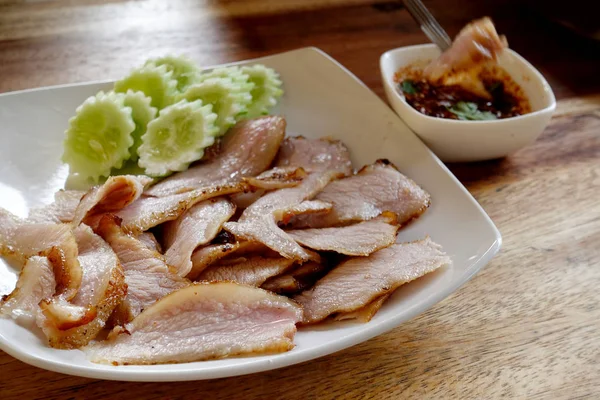 Porco Grelhado Tailândia — Fotografia de Stock
