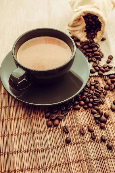 Кофе Кофейными Зёрнами — стоковое фото