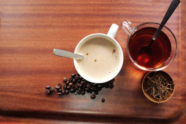 Горячий Кофе Чай — стоковое фото