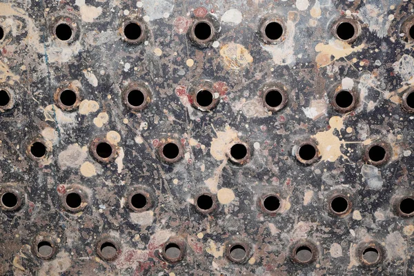 背景の古い金属床 — ストック写真