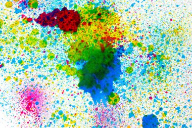 Arka plan şırıngadan sprey boya