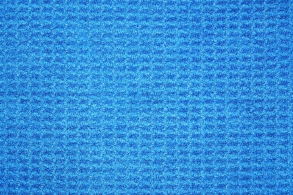 Blauer Mikrofaserstoff Hintergrund — Stockfoto