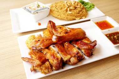 Izgara Tay Tavuk lezzetli