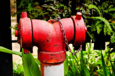 Yangınla mücadele için boru