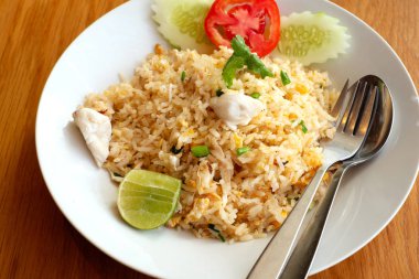 Yengeç Fried Rice masada