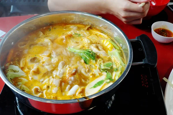 Delicious Asian Hot Pot — Stock Photo, Image
