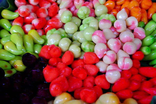 Sobremesa Forma Fruta Tailândia — Fotografia de Stock