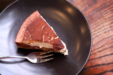 Lezzetli çikolata ricotta pastası.