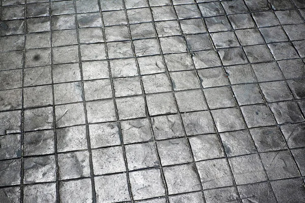 Cement Brick Floor Background — Stock Photo, Image