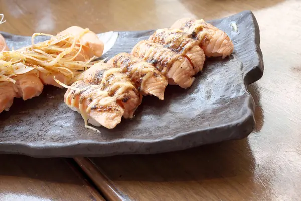Sushi Delicios Mâncare Tradițională Japoneză — Fotografie, imagine de stoc