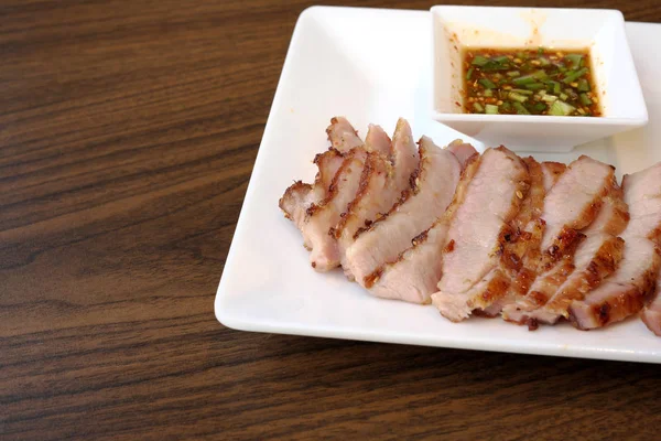 Lezzetli kızarmış domuz Tayland