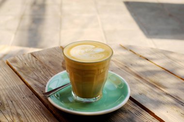 Aromatik latte kahve