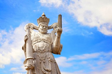 Çin tanrıların, heykeli görünümü kapatın