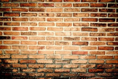 Tuğla duvar arkaplanı veya dokusu