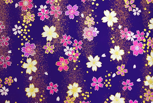 Fondo Papel Con Adorno Floral — Foto de Stock