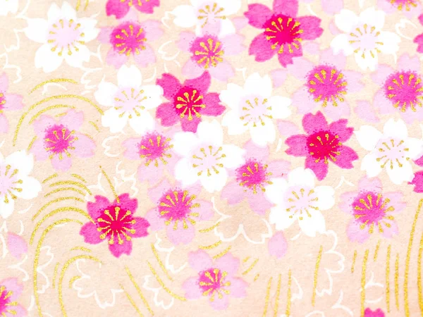 Абстрактный Цветочный Узор Обертке — стоковое фото