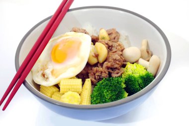 Pirinç ile domuz eti Teriyaki, Japon yemekleri