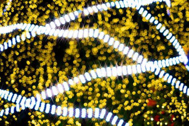 soyut bokeh ışıkları arkaplanı