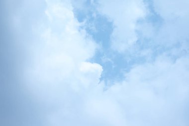 Güzel mavi gökyüzü arkaplanı