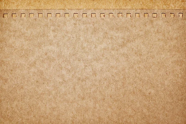 Tekstura Papieru Brązowy Arkusz Papieru — Zdjęcie stockowe