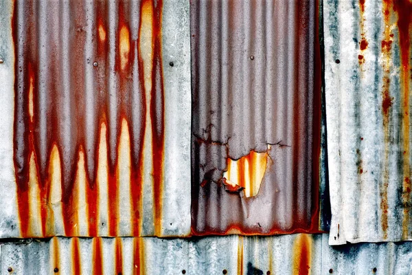 Fondo Metálico Oxidado Viejo Abstracto — Foto de Stock