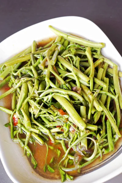 おいしい野菜のピリ辛炒め — ストック写真