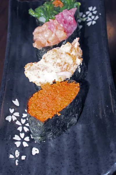 Sushi Delicios Mâncare Tradițională Japoneză — Fotografie, imagine de stoc