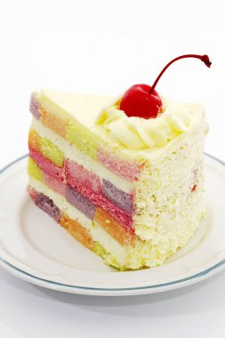 Lezzetli gökkuşağı pastasından