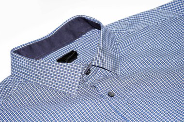 Mavi Kareli gömlek görünümünü kapat 