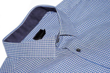 Mavi Kareli gömlek görünümünü kapat 