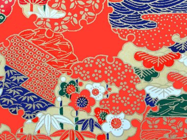 Japon sarmalayıcı desen